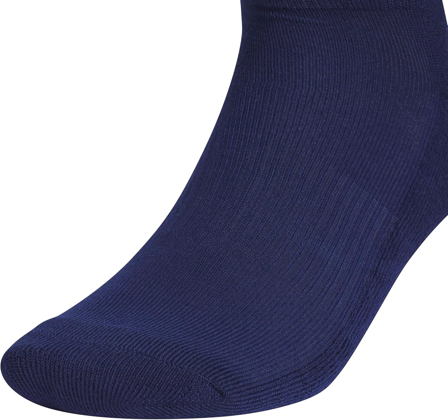 image:imageadidas Mens Athletic Cushioned Low Cut Ankle Socks 6 Pairs Durable amp ComfortableDark BlueCollegiate NavyTech Indigo Blue