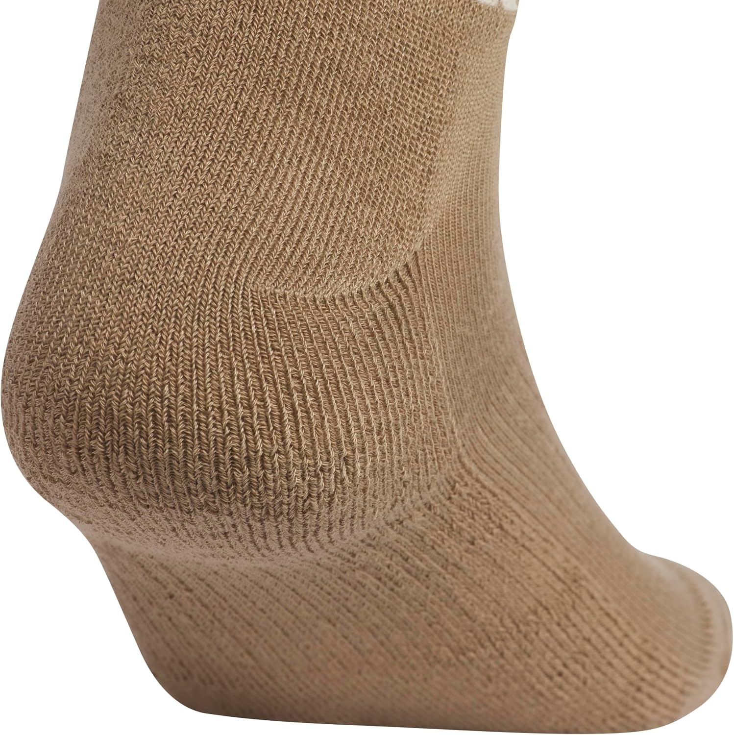 image:imageadidas Mens Athletic Cushioned Low Cut Ankle Socks 6 Pairs Durable amp ComfortableKhaki SixWhiteCrystal Linen Beige