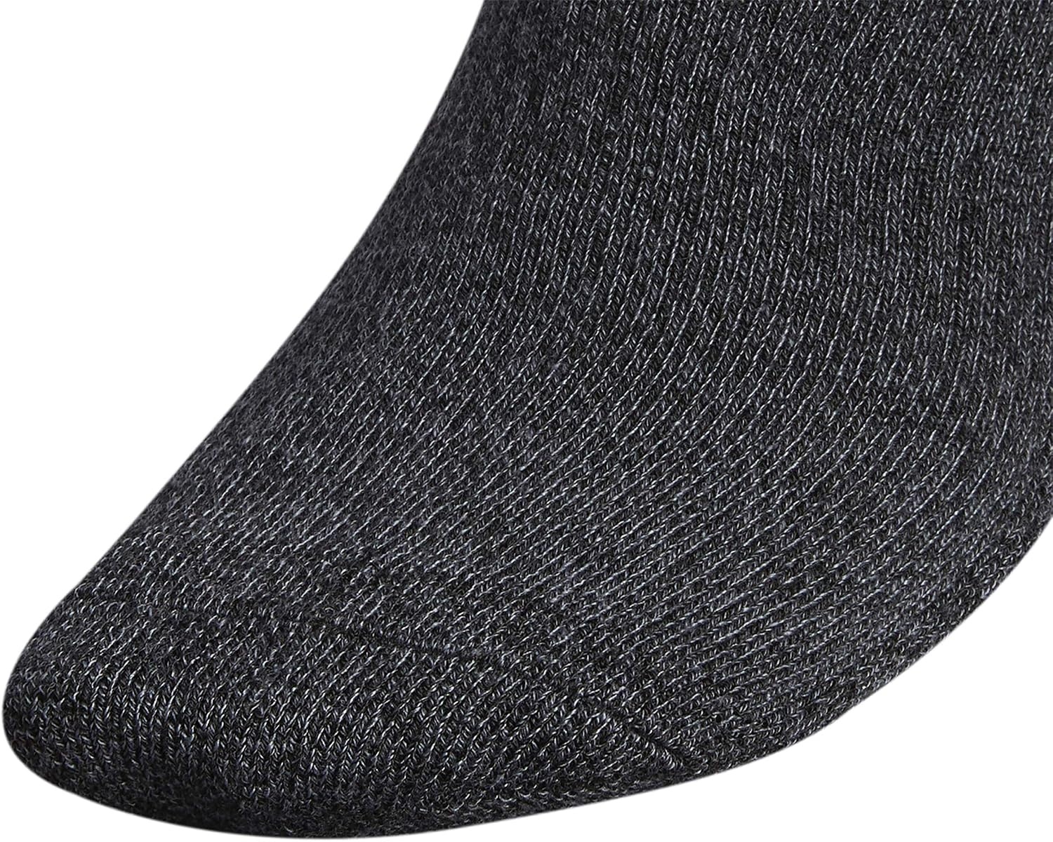 image:imageadidas Mens Athletic Cushioned No Show Socks 6 Pairs Durable amp ComfortableBlackOnix Grey