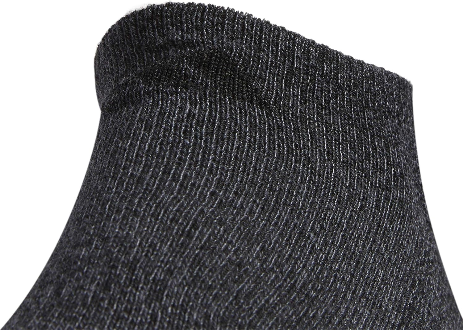 image:imageadidas Mens Athletic Cushioned No Show Socks 6 Pairs Durable amp ComfortableBlackOnix Grey