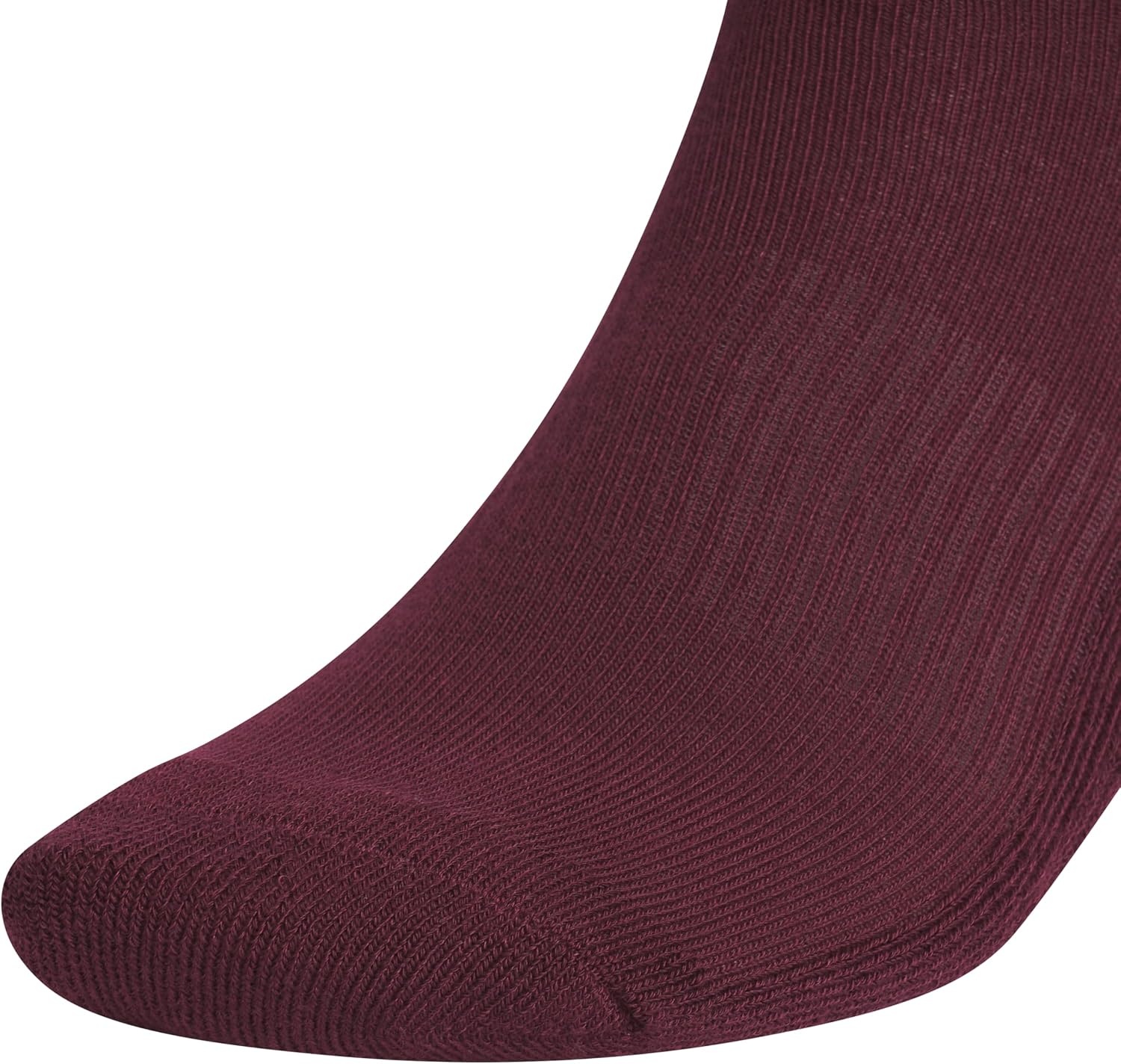 image:imageadidas Mens Athletic Cushioned No Show Socks 6 Pairs Durable amp ComfortableMaroonCool Light HeatherDark Blue