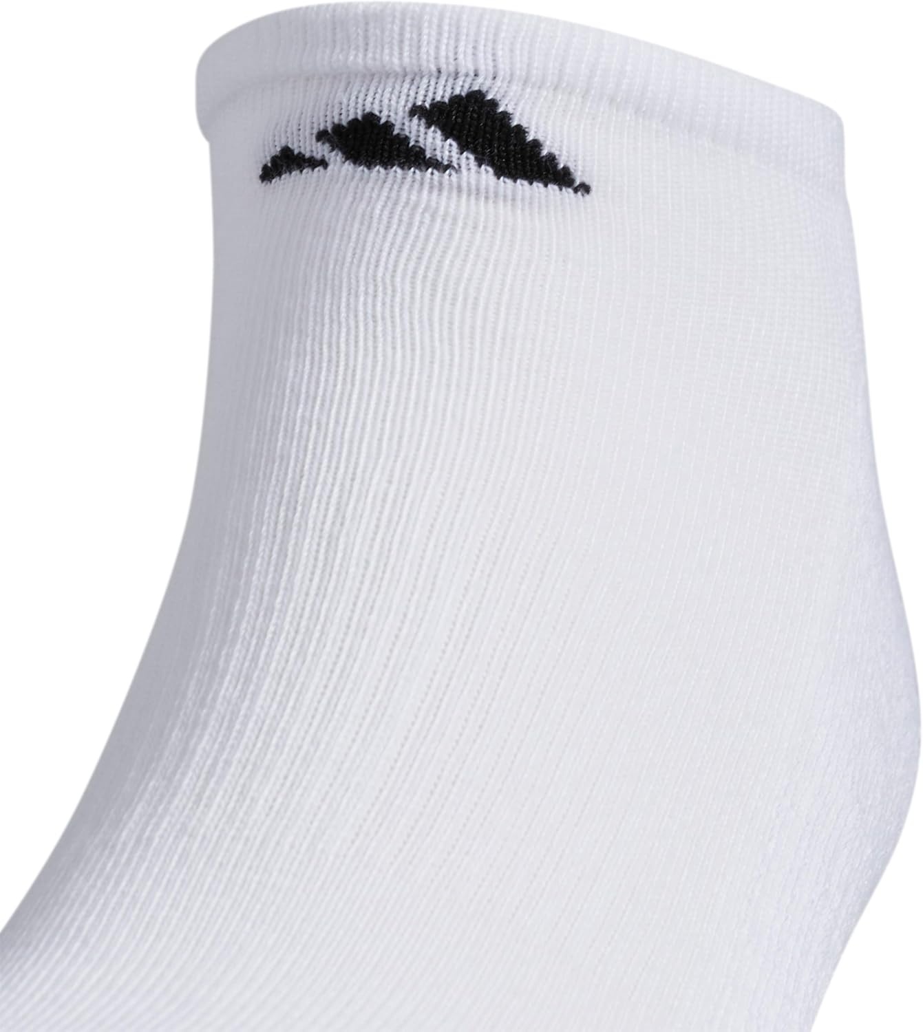 image:imageadidas Mens Athletic Cushioned No Show Socks 6 Pairs Durable amp ComfortableWhiteBlack