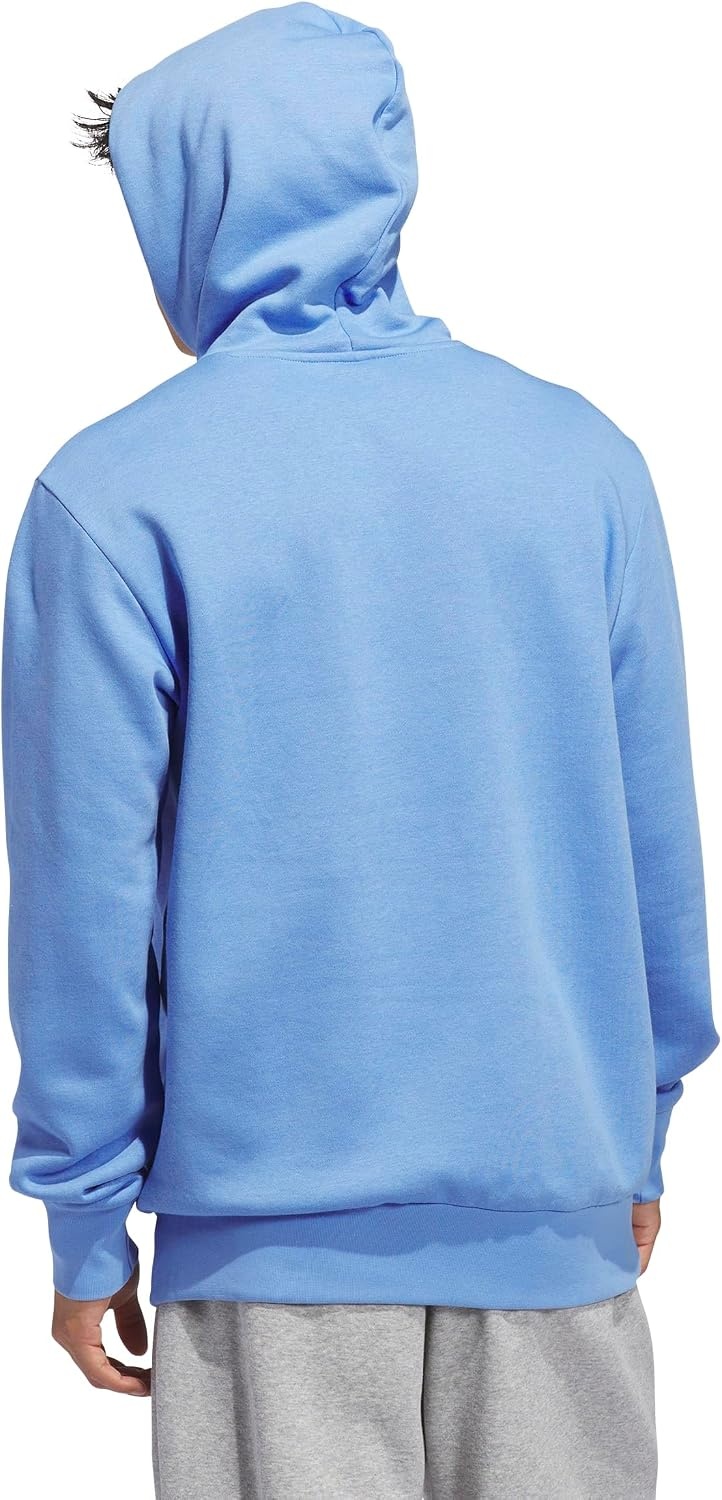 image:imageadidas Mens Big Logo Graphic HoodieBlue FusionWhite