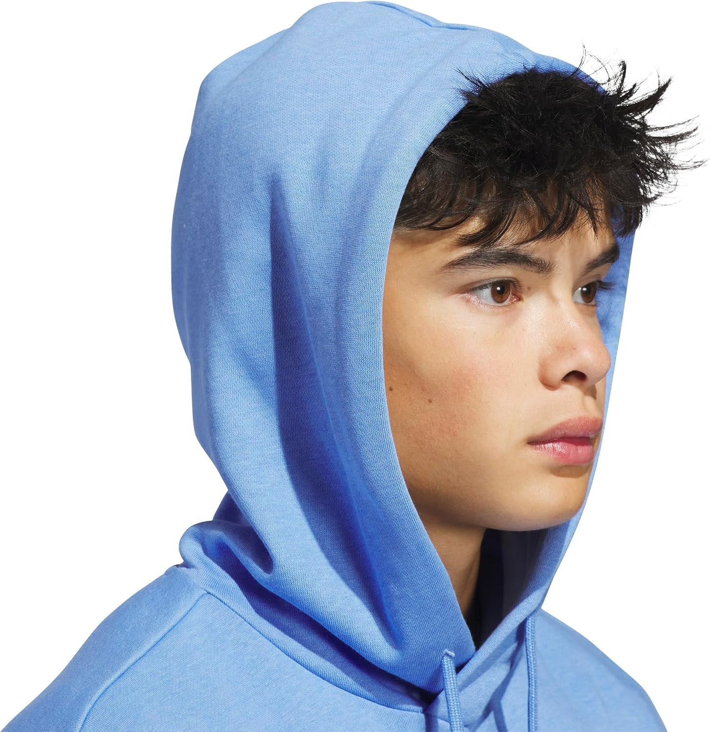 image:imageadidas Mens Big Logo Graphic HoodieBlue FusionWhite
