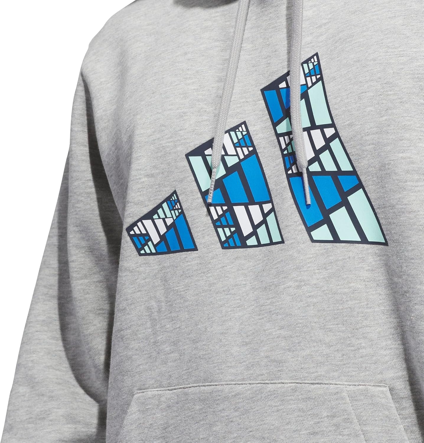 image:imageadidas Mens Big Logo Graphic HoodieMedium Grey Heather