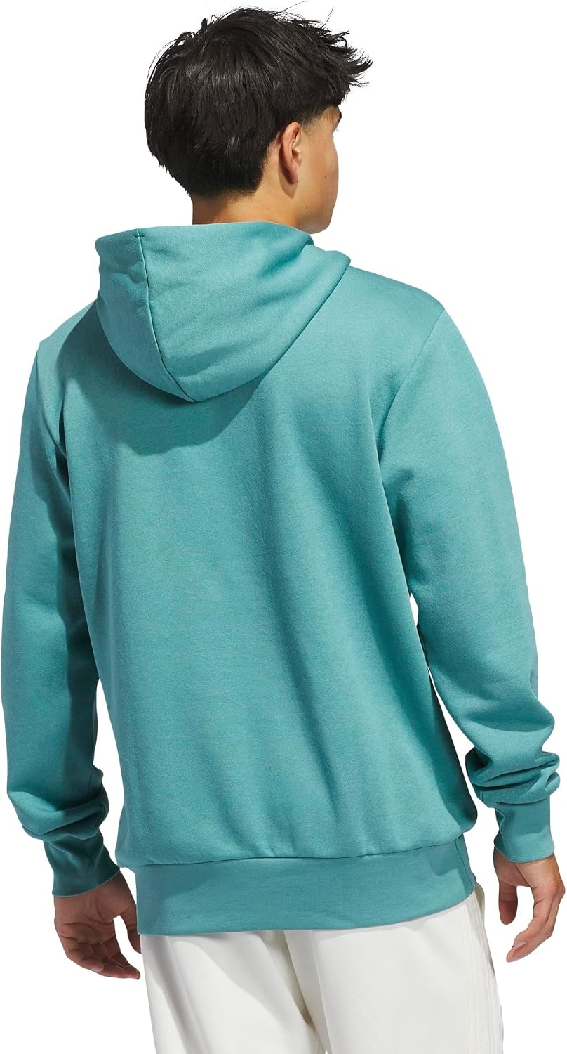 image:imageadidas Mens Big Logo Graphic HoodiePowder Teal
