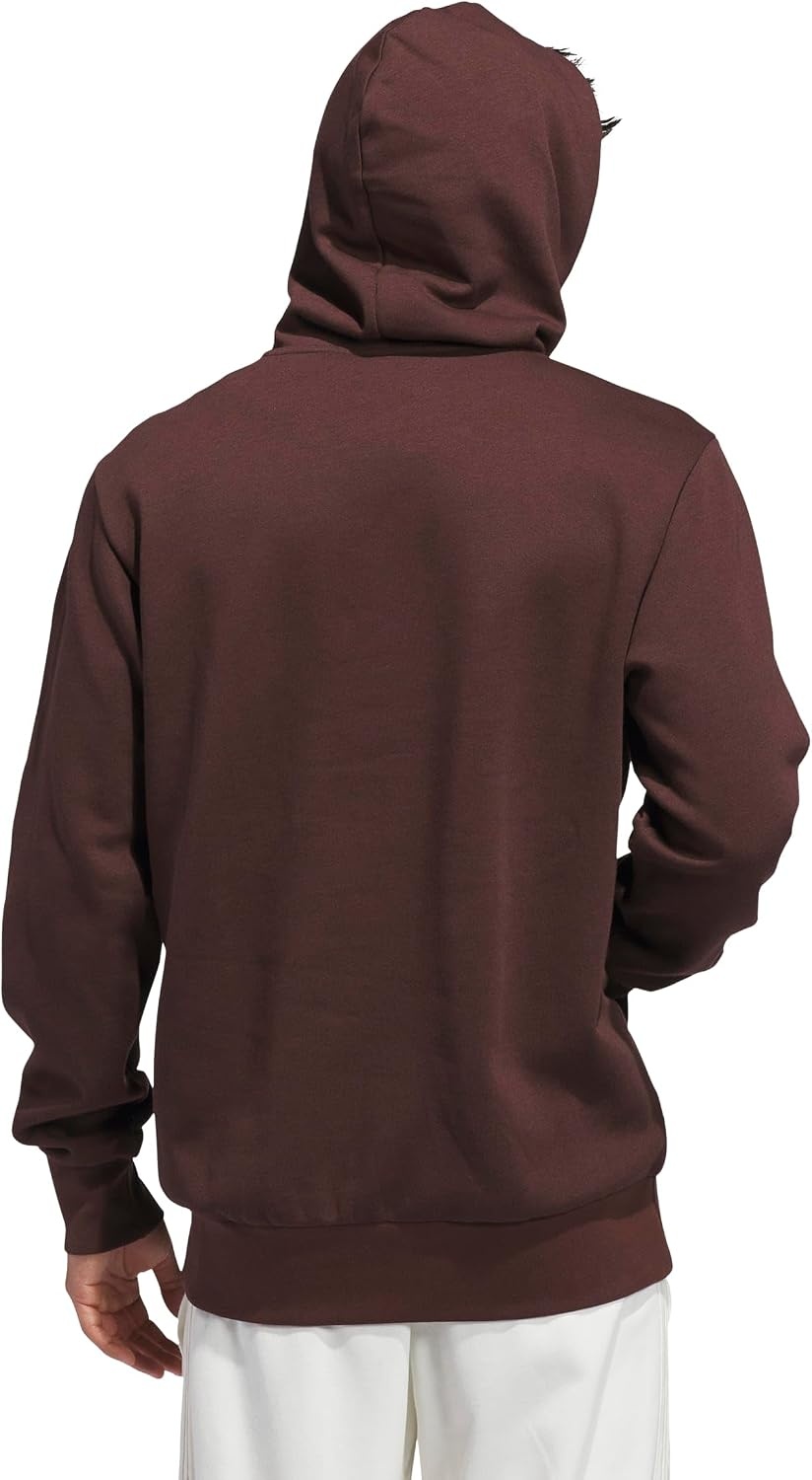 image:imageadidas Mens Big Logo Graphic HoodieShadow Brown