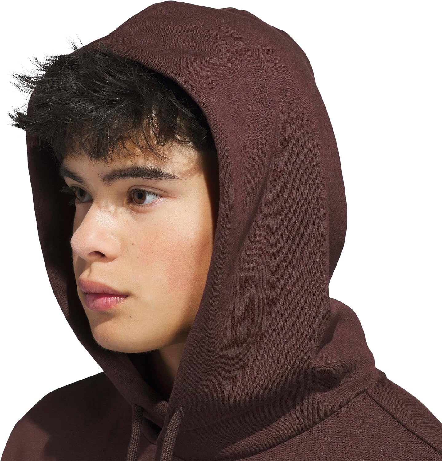 image:imageadidas Mens Big Logo Graphic HoodieShadow Brown