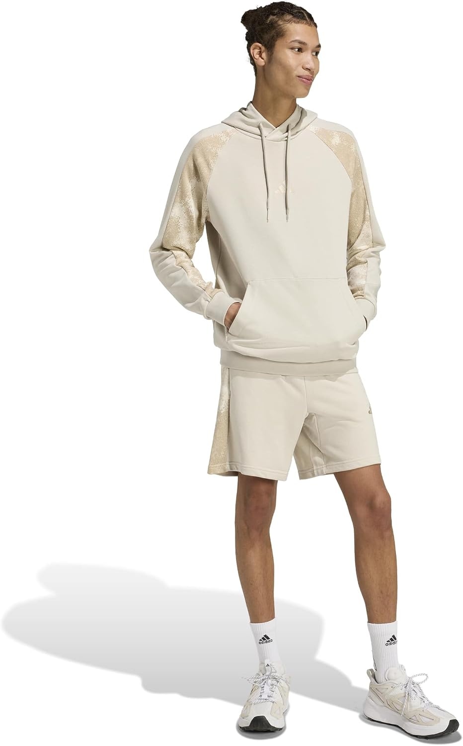 image:imageadidas Mens Camouflage ShortsWonder AluminaMulticolor