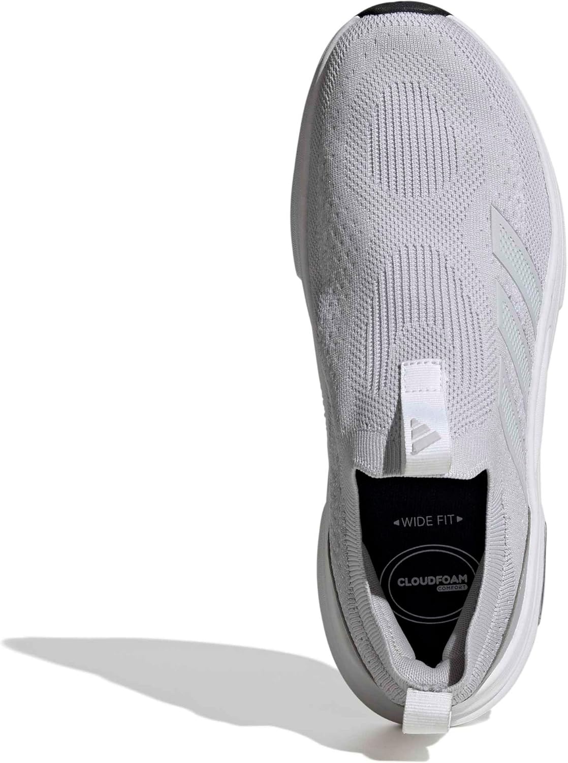 image:imageadidas Mens Cloudfoam Cuxxion Sock Slip On Sneakers Shoes Casual GreyLight Solid GreyDash GreyWhite