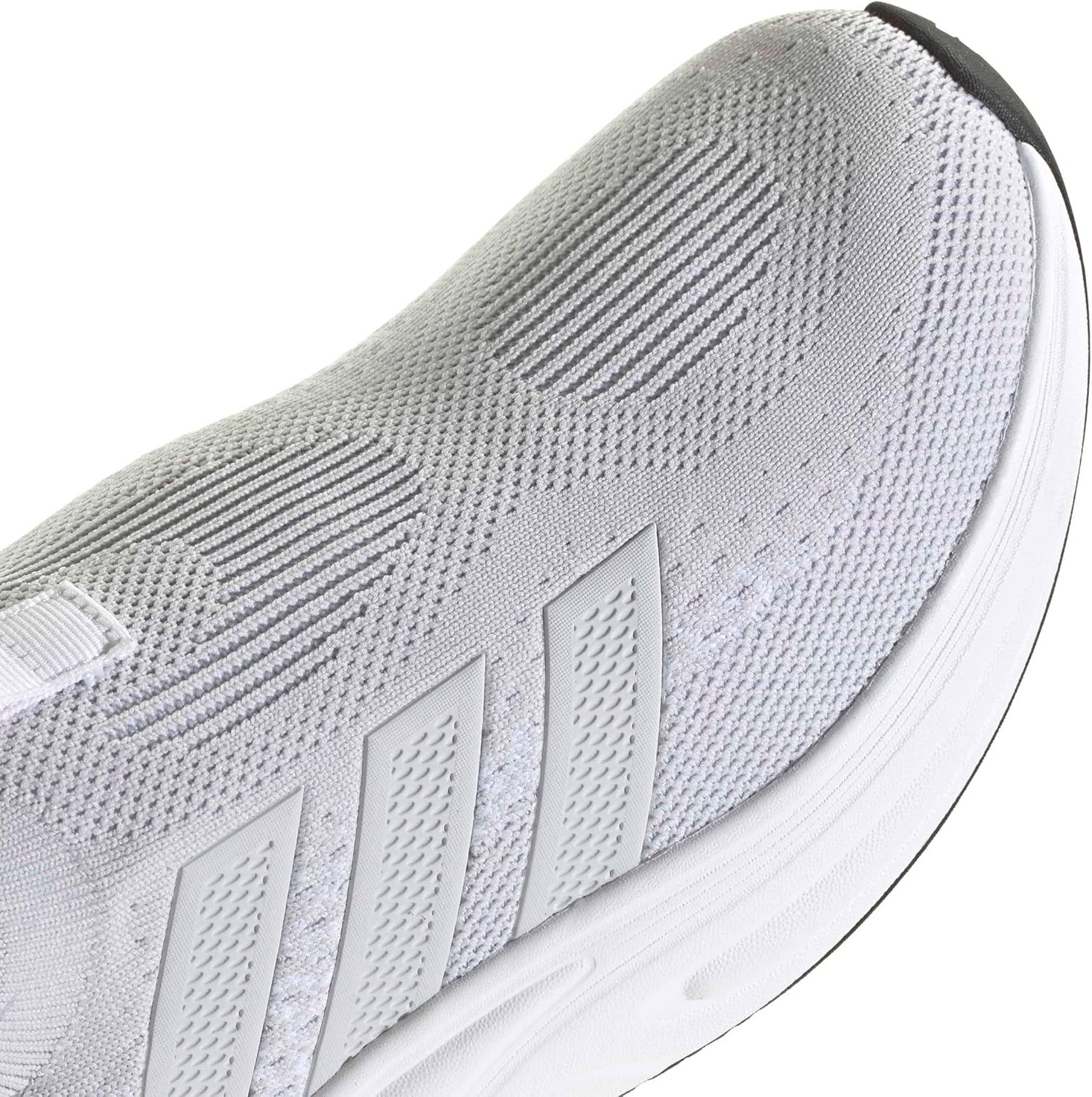 image:imageadidas Mens Cloudfoam Cuxxion Sock Slip On Sneakers Shoes Casual GreyLight Solid GreyDash GreyWhite