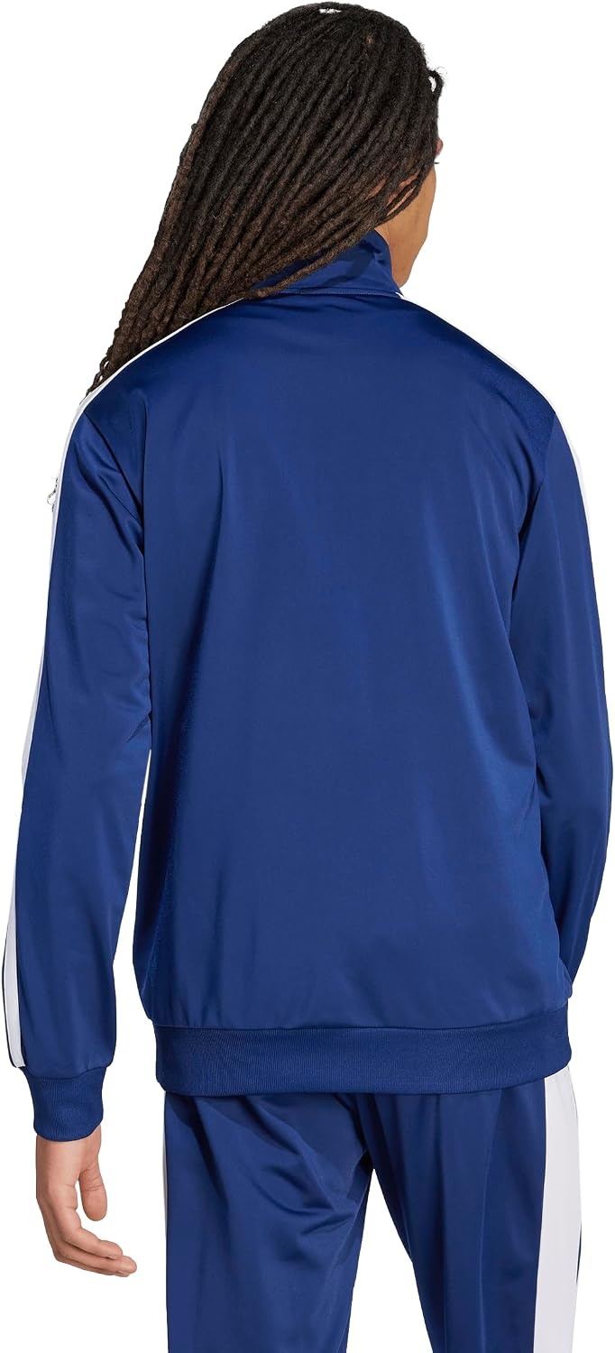 image:imageadidas Mens Colorblock Track TopDark BlueWhite