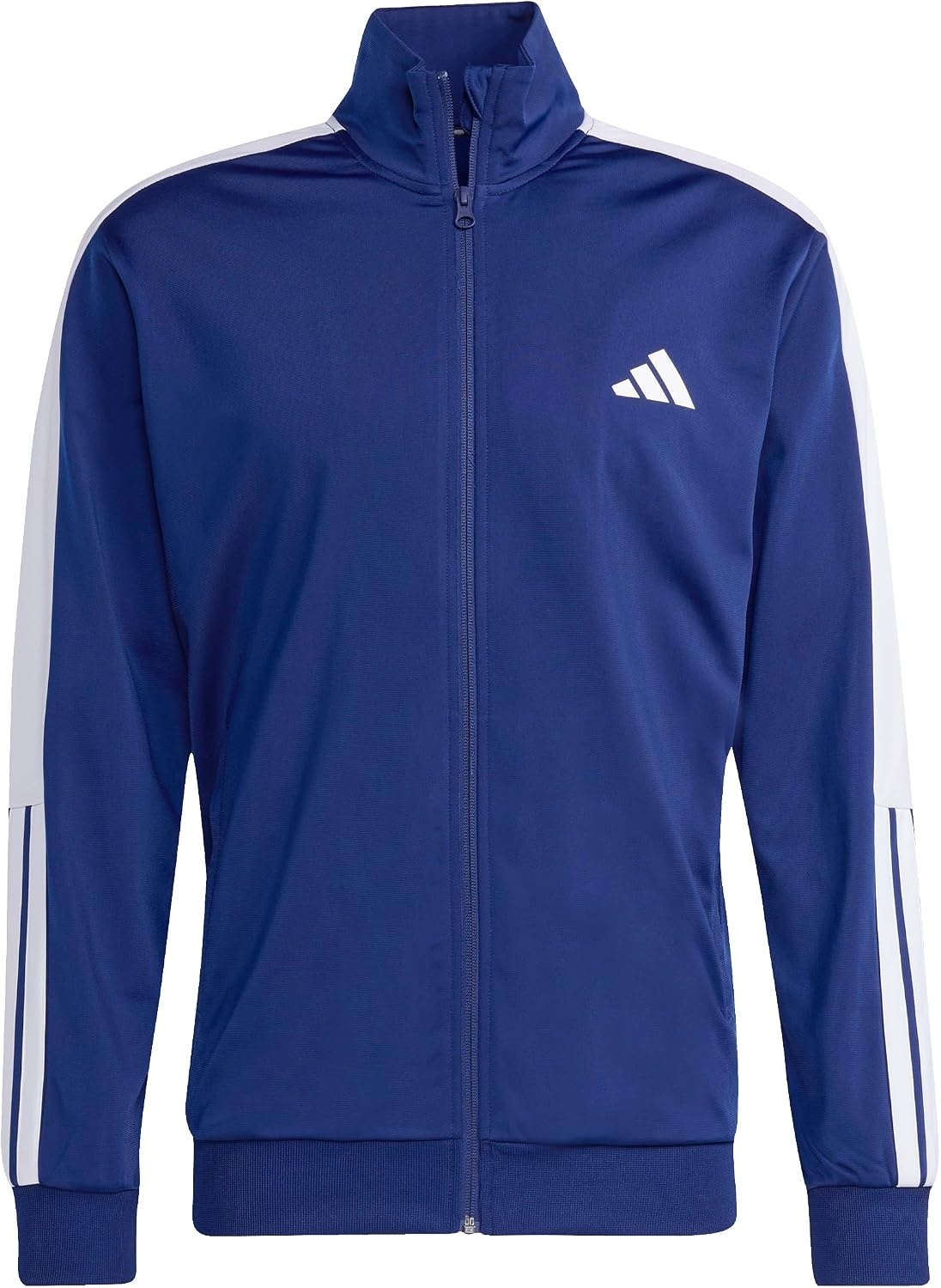 image:imageadidas Mens Colorblock Track TopDark BlueWhite
