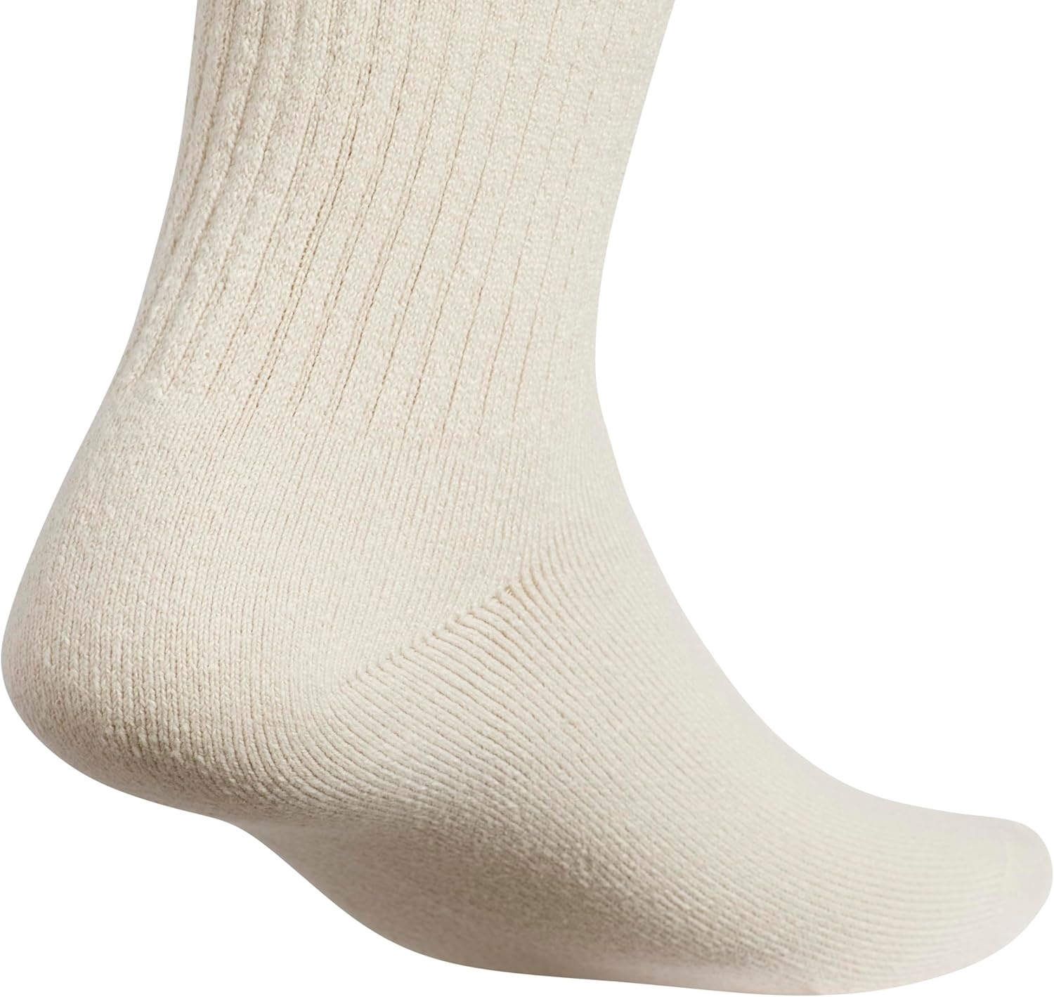 image:imageadidas Mens Cushioned Comfort Crew Socks 3 Pairs Super Soft amp CozyCrystal Linen BeigeGrey FiveKhaki Six2