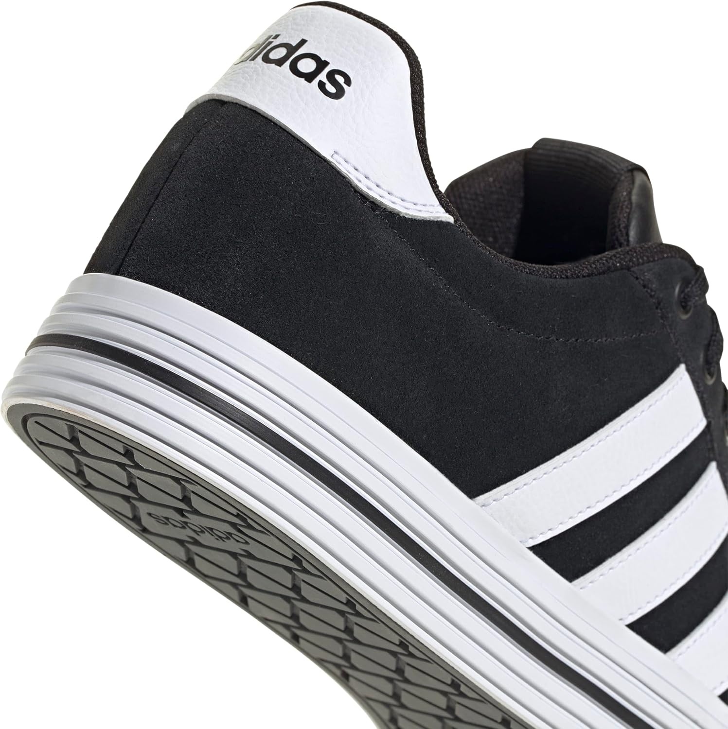image:imageadidas Mens Daily 40 ShoeBlackWhiteWhite