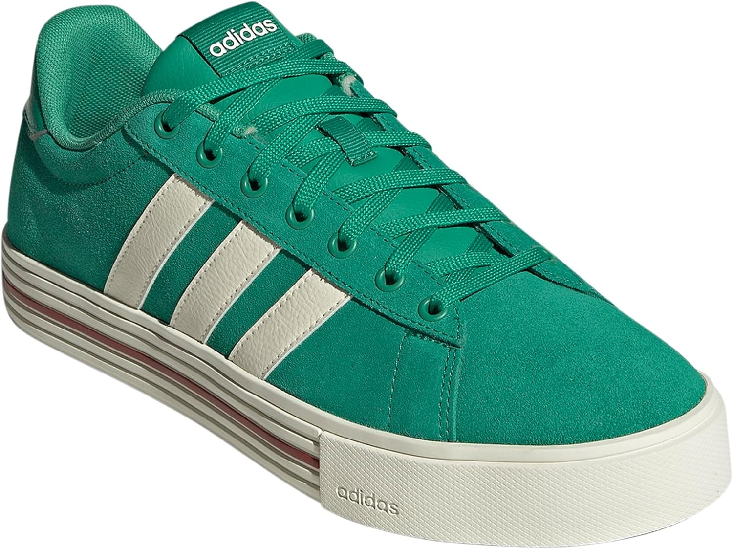 image:imageadidas Mens Daily 40 ShoeCourt GreenOff WhitePreloved Ruby