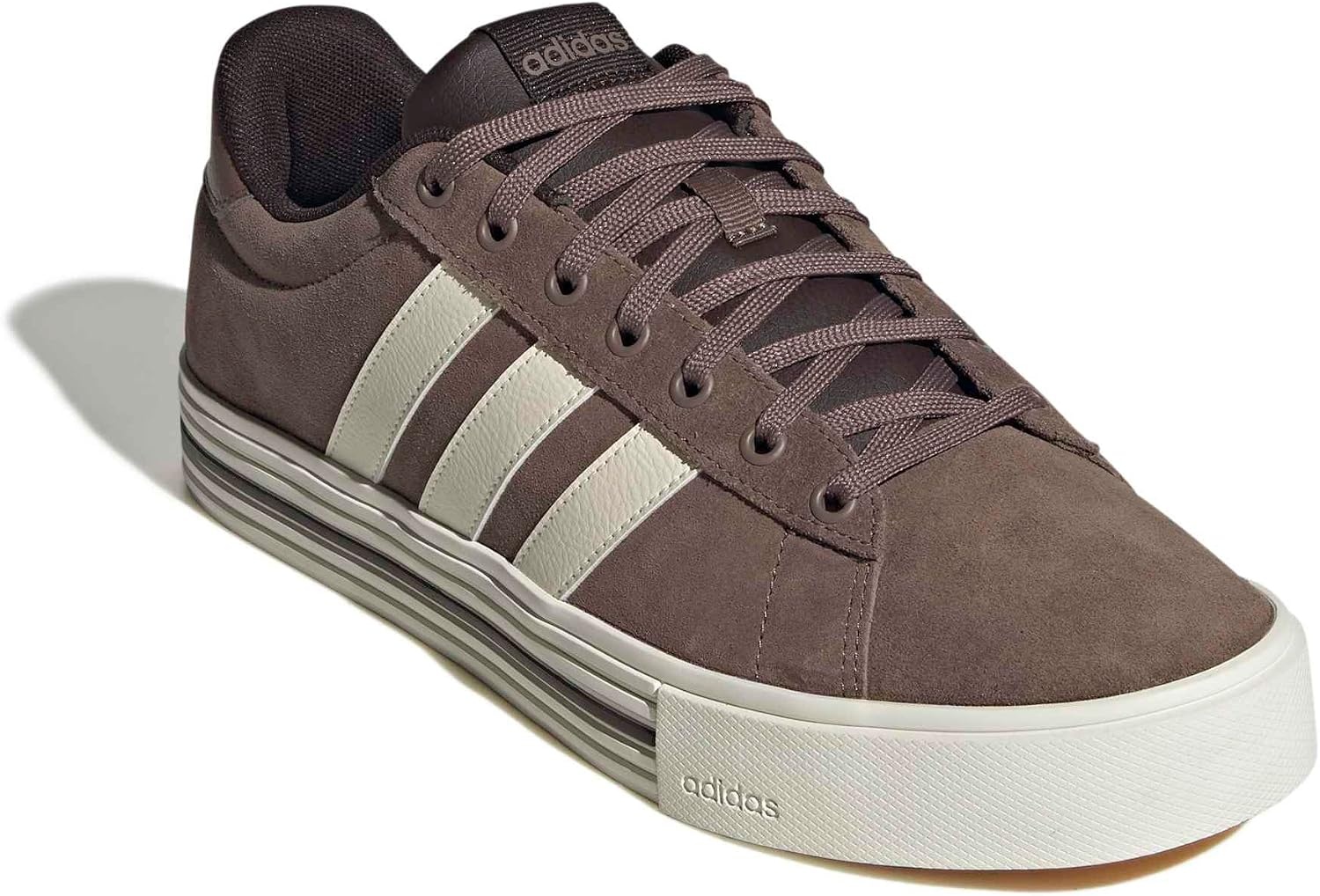 image:imageadidas Mens Daily 40 ShoeEarth StrataOff WhiteAurora Coffee