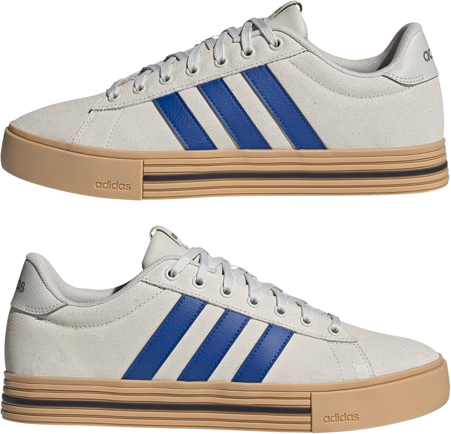 image:imageadidas Mens Daily 40 ShoeGrey OneTeam Royal BlueGrey