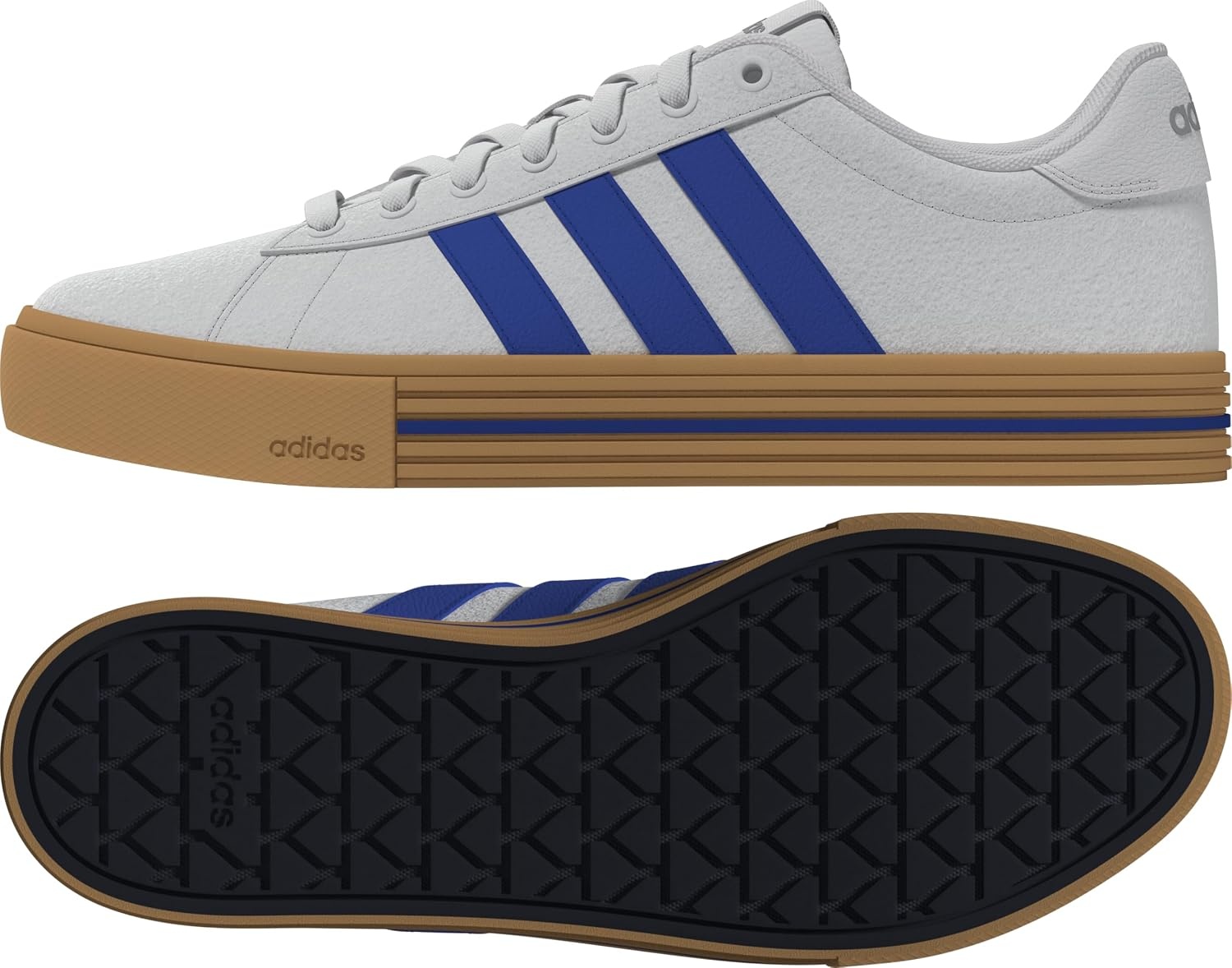 image:imageadidas Mens Daily 40 ShoeGrey OneTeam Royal BlueGrey