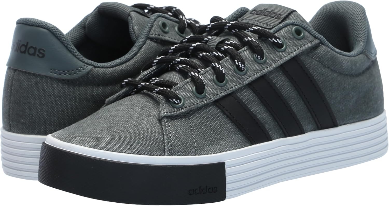 image:imageadidas Mens Daily 40 ShoeLegend IvyBlackWhite