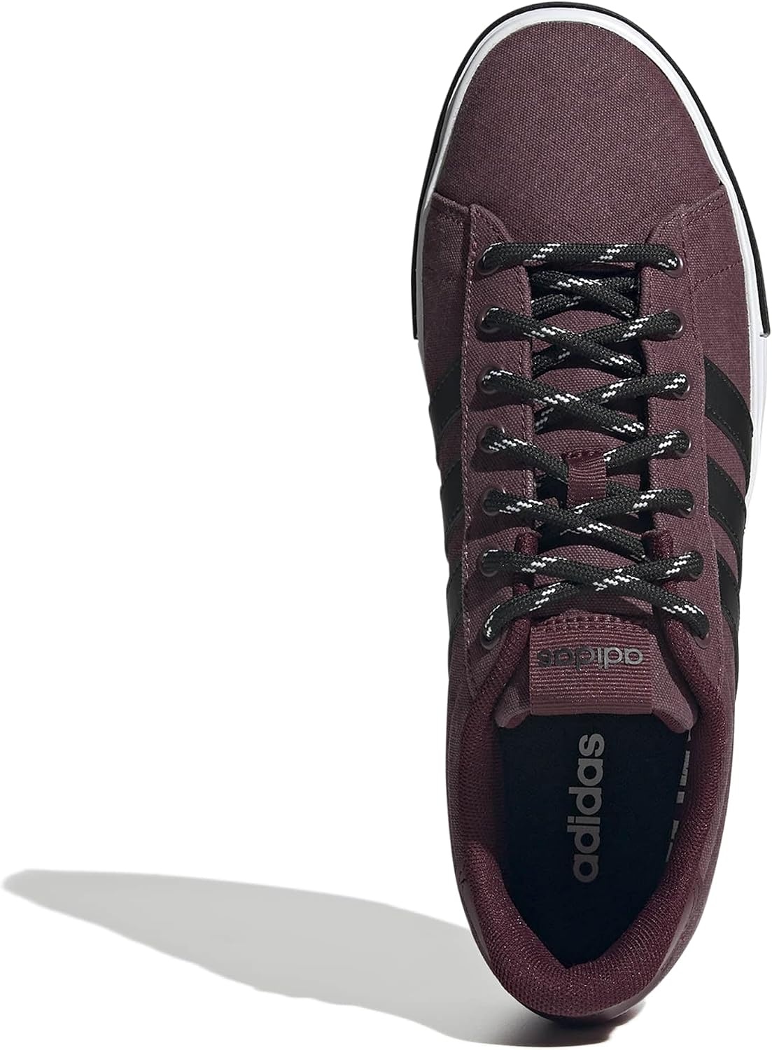 image:imageadidas Mens Daily 40 ShoeMaroonBlackWhite