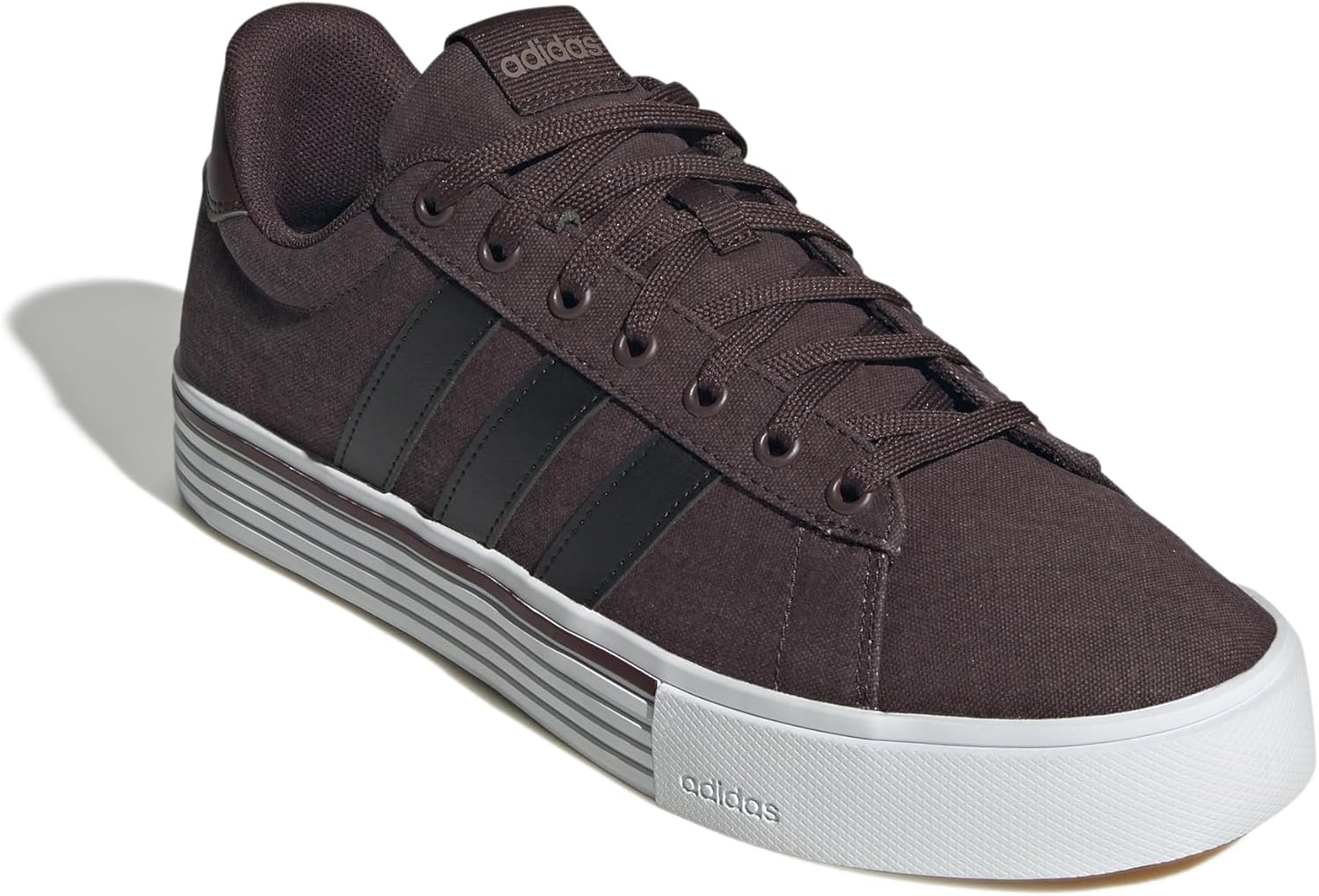 image:imageadidas Mens Daily 40 ShoeShadow BrownBlackWhite