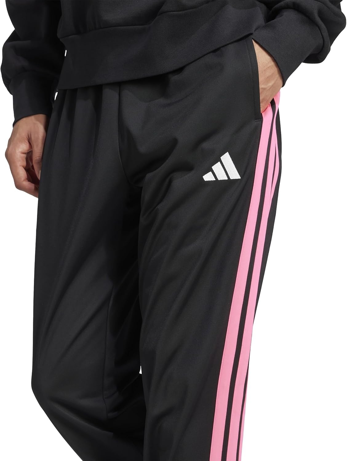 image:imageadidas Mens Dayready Track PantsBlackLucid Pink