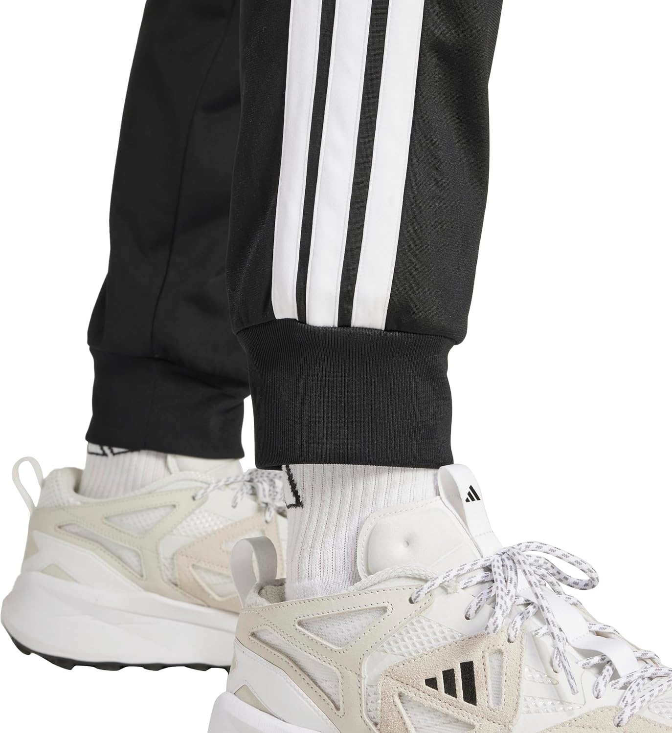 image:imageadidas Mens Dayready Track PantsBlackWhite2025