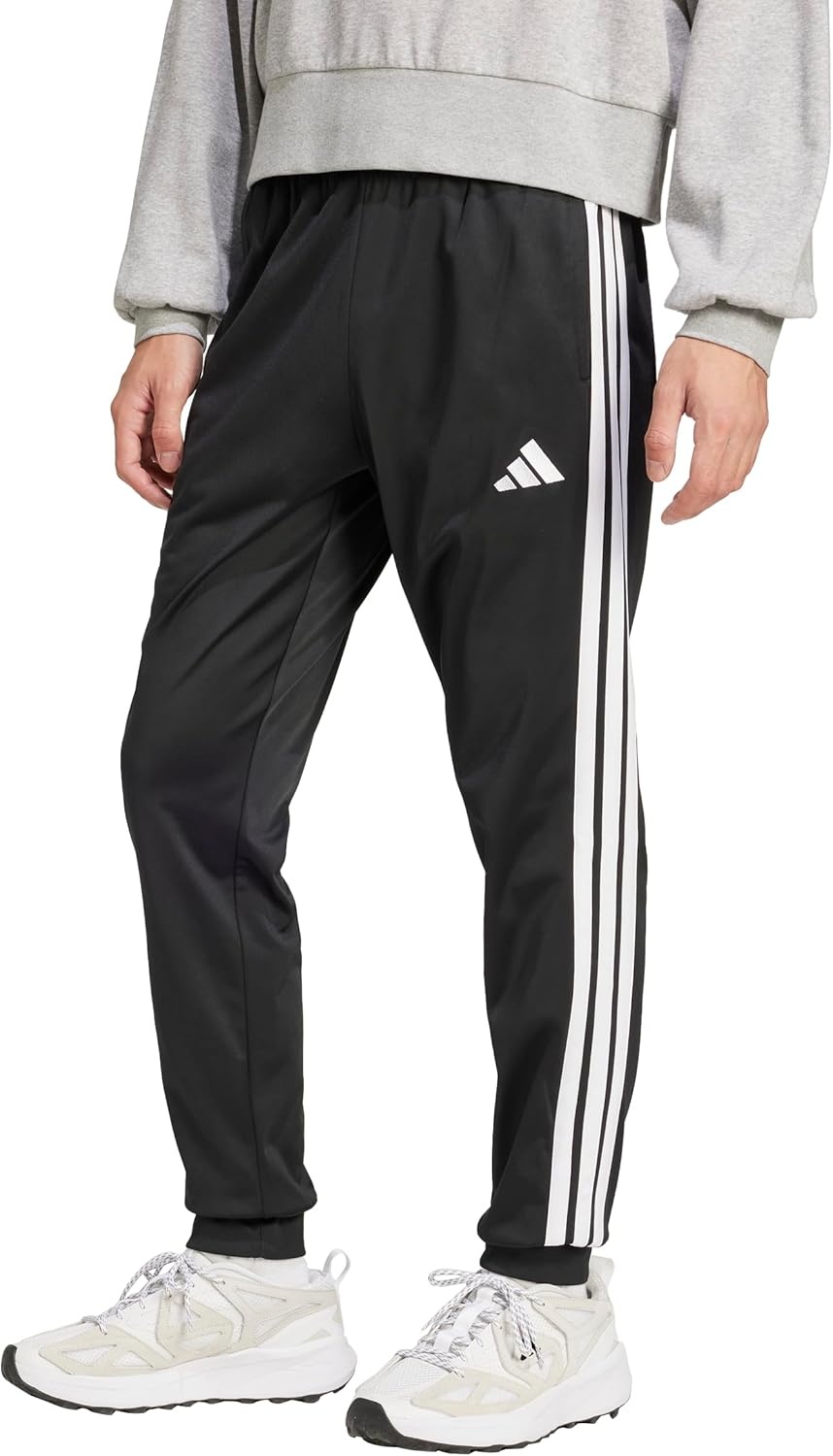 image:imageadidas Mens Dayready Track PantsBlackWhite2025