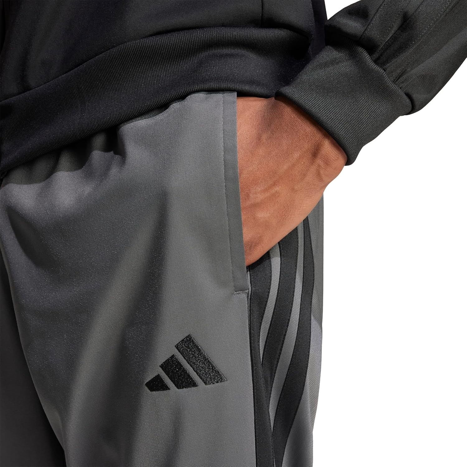image:imageadidas Mens Dayready Track PantsGreyBlack2025
