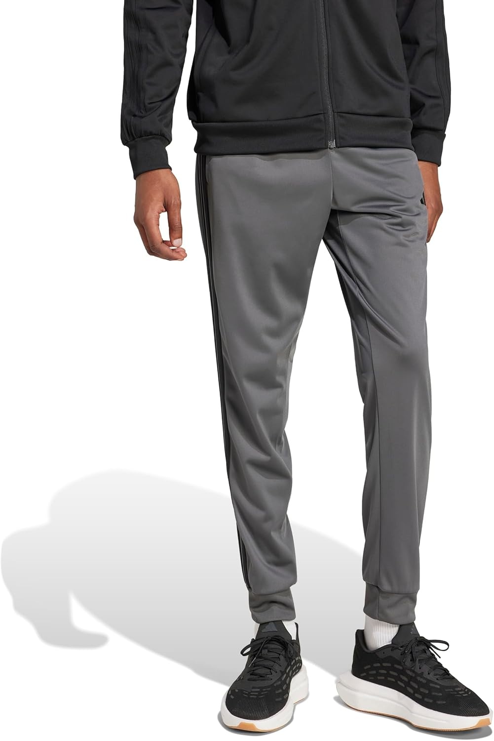 image:imageadidas Mens Dayready Track PantsGreyBlack2025