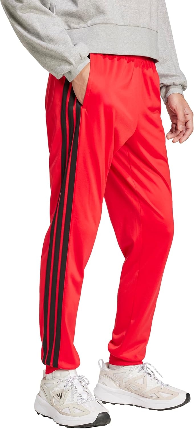 image:imageadidas Mens Dayready Track PantsPure Ruby