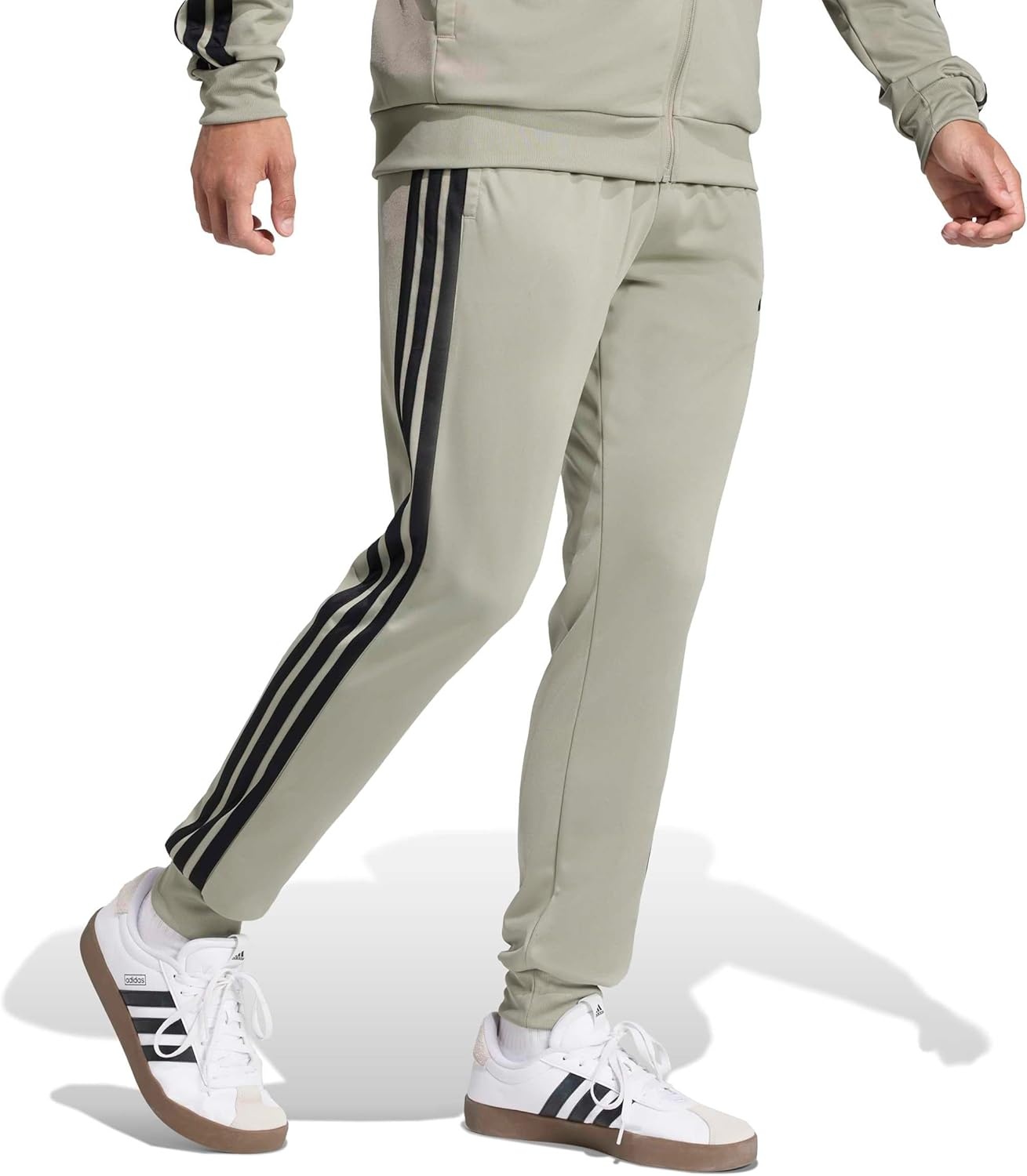 image:imageadidas Mens Dayready Track PantsSilver Pebble