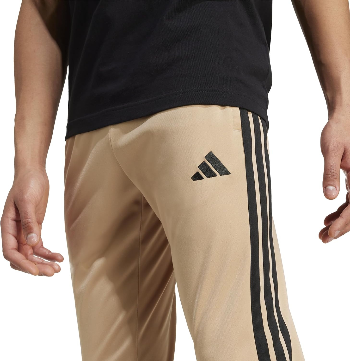 image:imageadidas Mens Dayready Track PantsWarm Sandstone