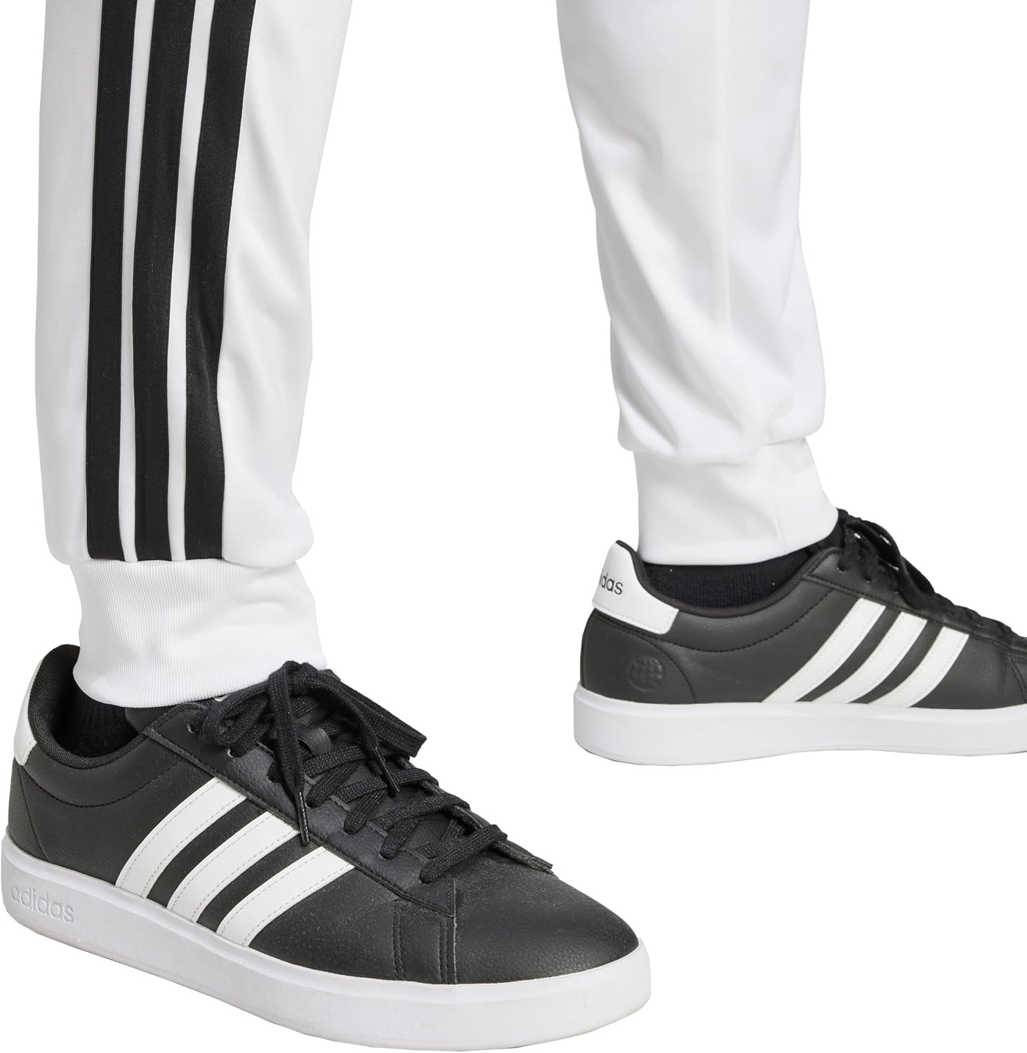 image:imageadidas Mens Dayready Track PantsWhiteBlack