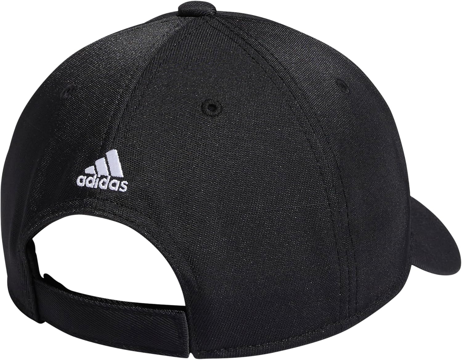 image:imageadidas Mens Decision Structured Adjustable CapBlackWhite