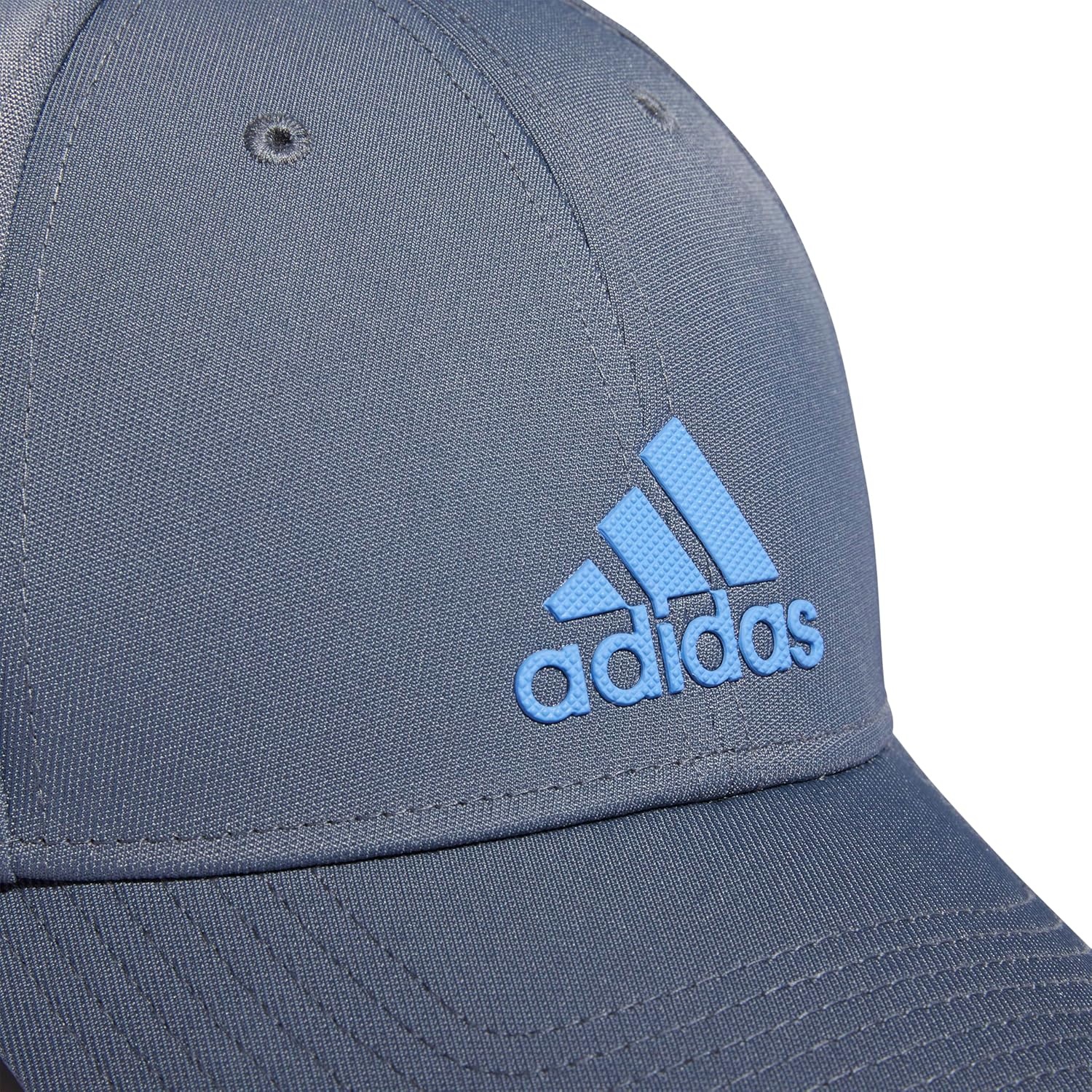 image:imageadidas Mens Decision Structured Adjustable CapOnix GreyBlue Fusion