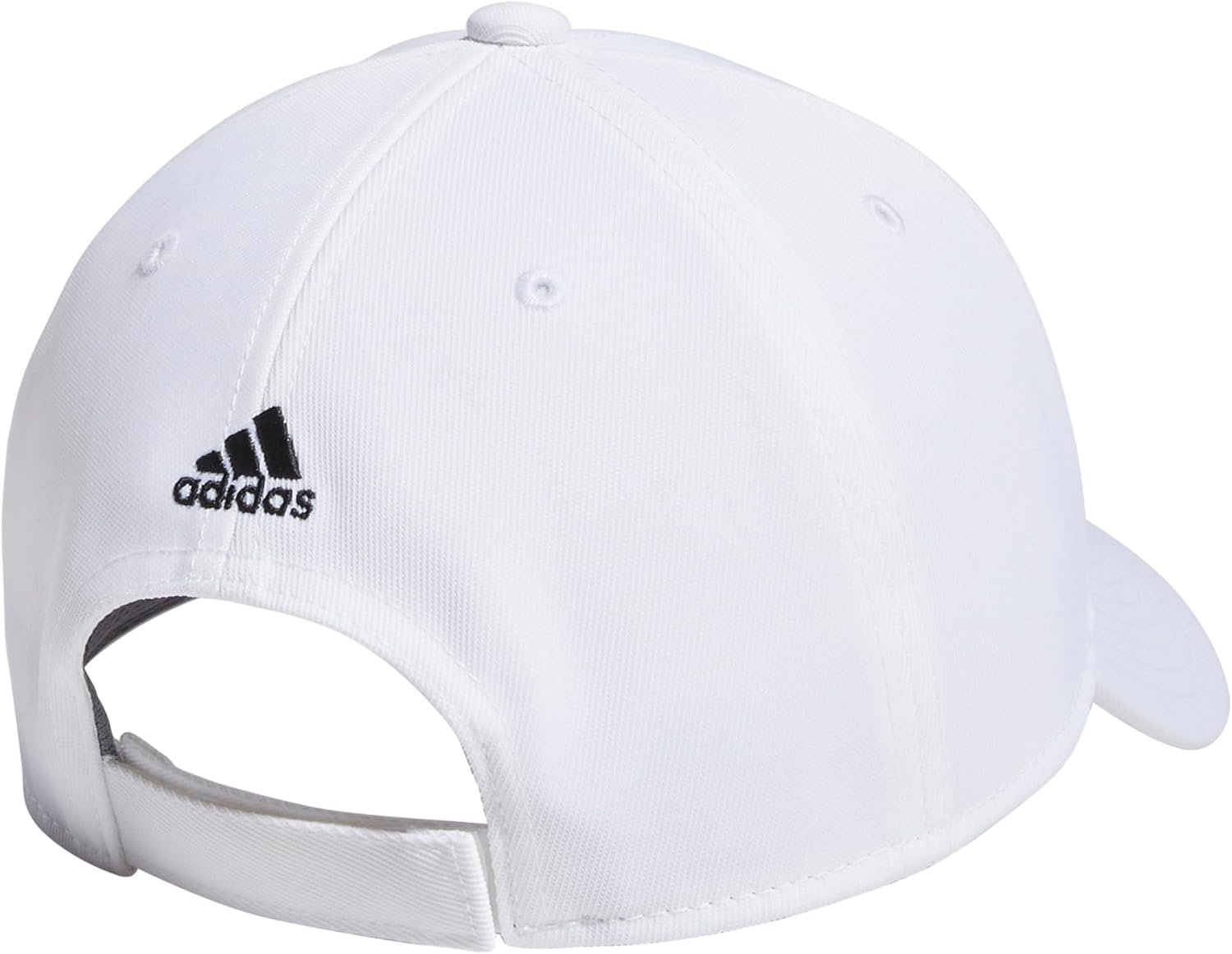 image:imageadidas Mens Decision Structured Adjustable CapWhiteBlack
