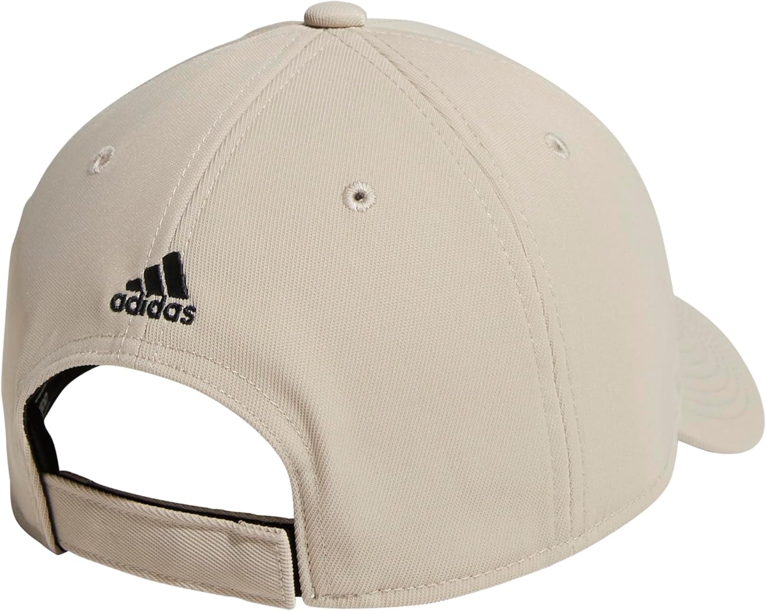 image:imageadidas Mens Decision Structured Adjustable CapWonder BeigeBlack