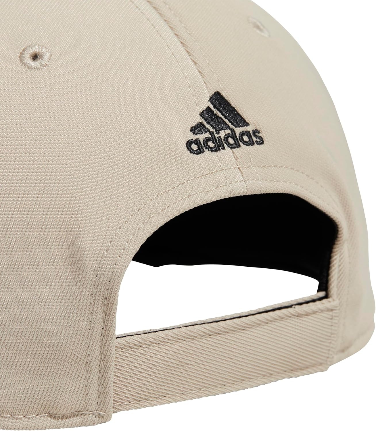 image:imageadidas Mens Decision Structured Adjustable CapWonder BeigeBlack
