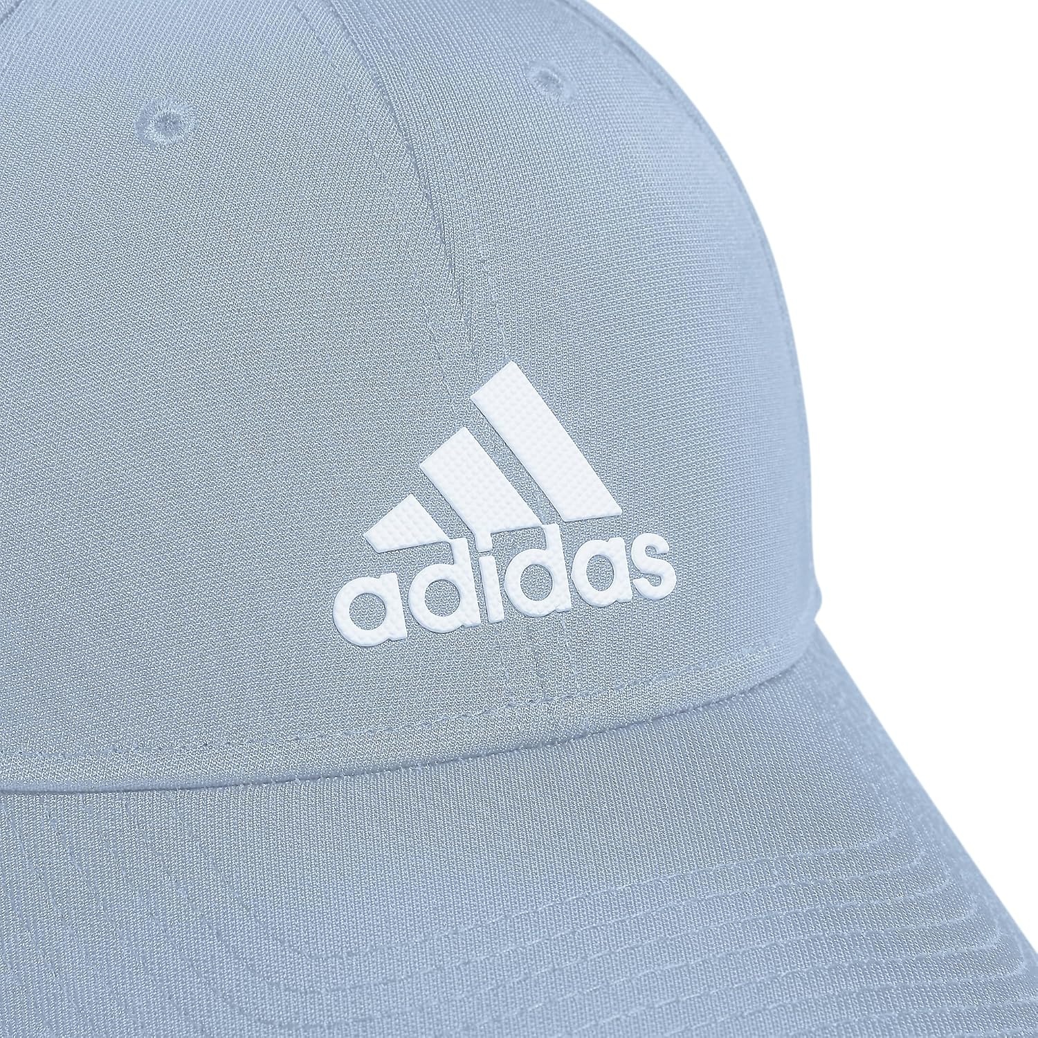 image:imageadidas Mens Decision Structured Adjustable CapWonder BlueWhite