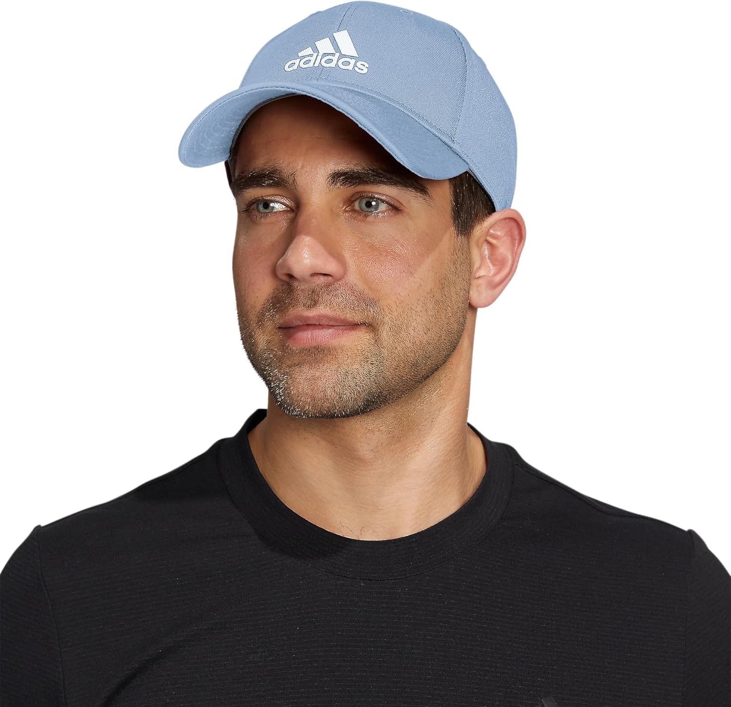 image:imageadidas Mens Decision Structured Adjustable CapWonder BlueWhite