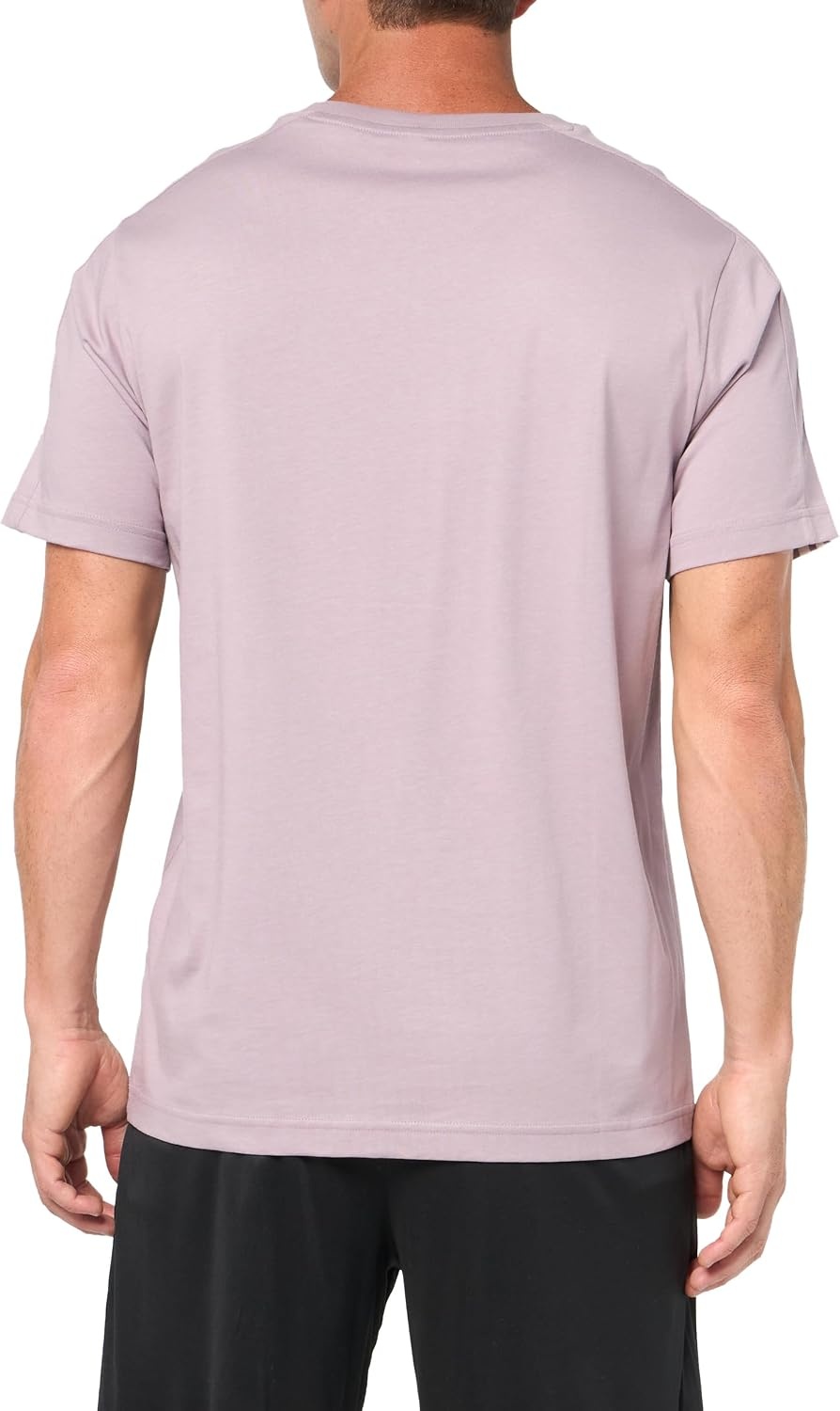 image:imageadidas Mens Essentials 3Stripes Single Jersey TShirtPreloved Fig