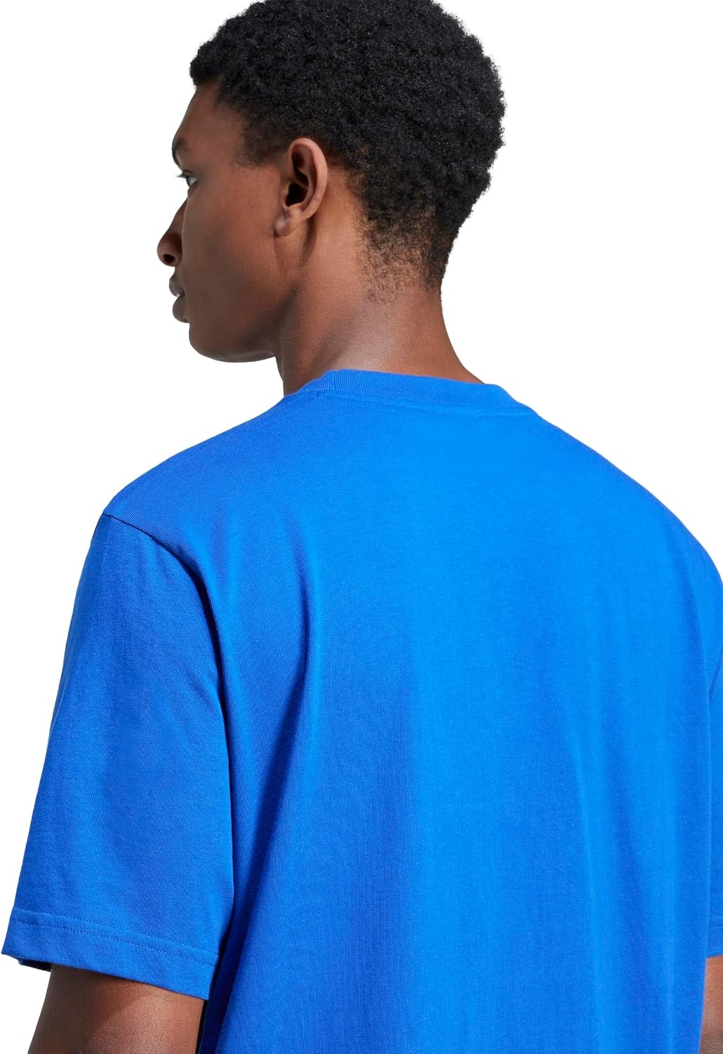 image:imageadidas Mens Essentials 3Stripes Single Jersey TShirtTeam Royal BlueBlack