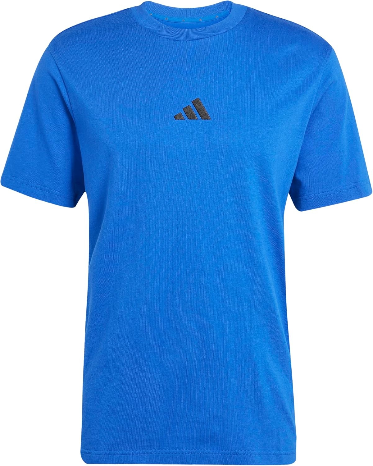 image:imageadidas Mens Essentials 3Stripes Single Jersey TShirtTeam Royal BlueBlack