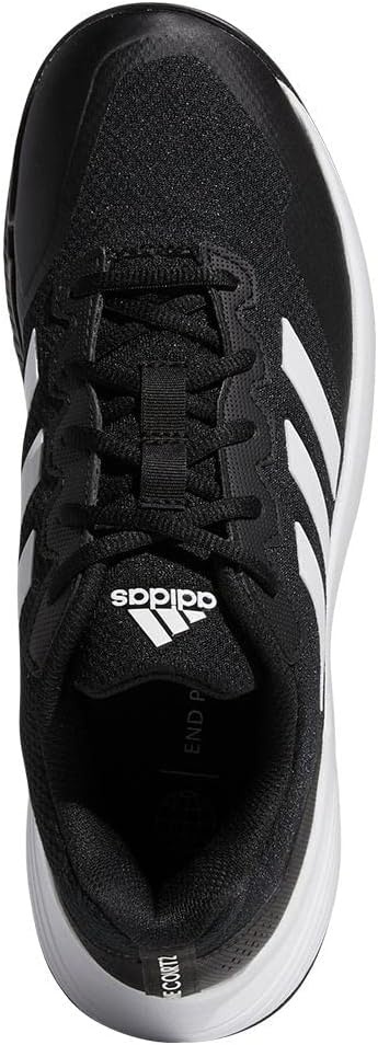 image:imageadidas Mens Gamecourt 2 Tennis ShoesBlackWhiteBlack