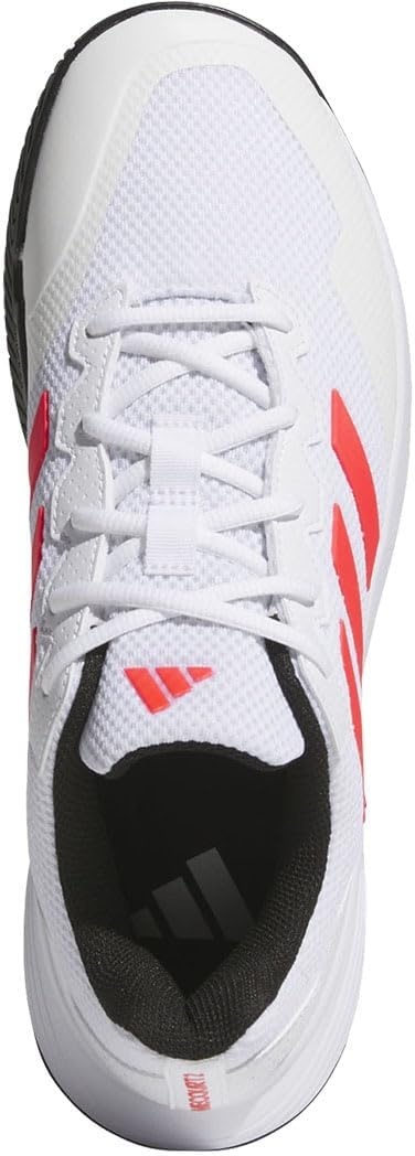 image:imageadidas Mens Gamecourt 2 Tennis ShoesFtwr WhiteLucid RedCore Black