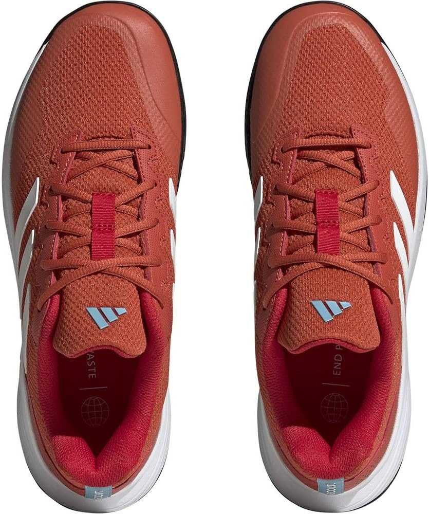image:imageadidas Mens Gamecourt 2 Tennis ShoesPreloved Red Ftwr White Preloved Blue
