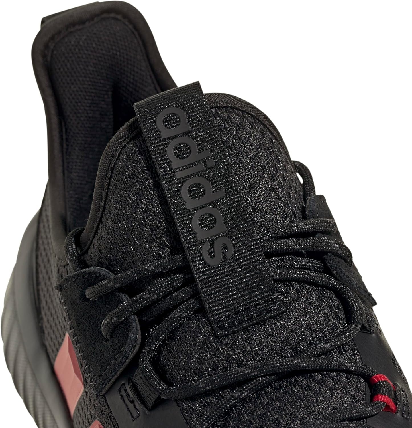 image:imageadidas Mens Kaptir 40 SneakersBlackBetter ScarletCarbon
