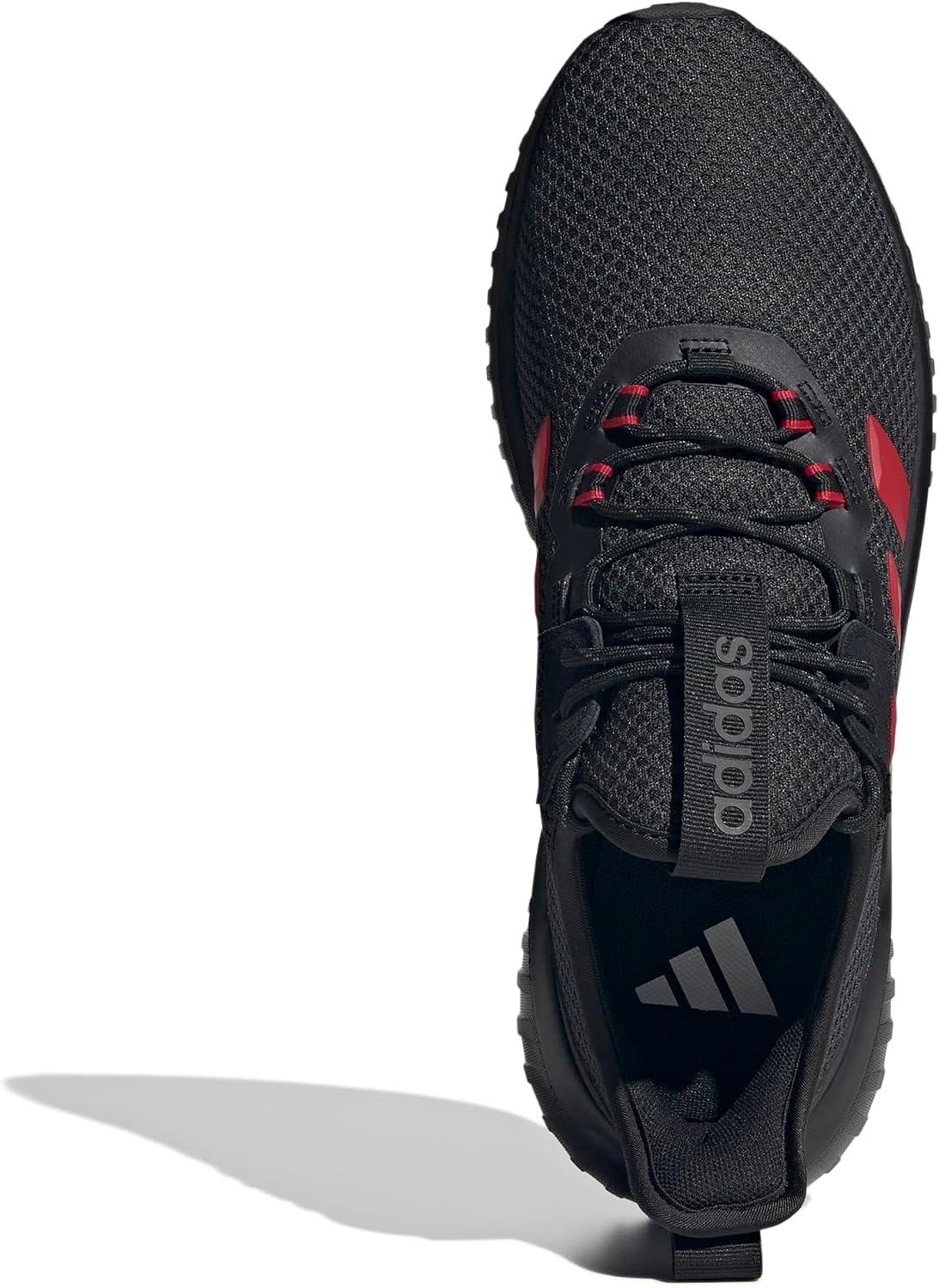 image:imageadidas Mens Kaptir 40 SneakersBlackBetter ScarletCarbon